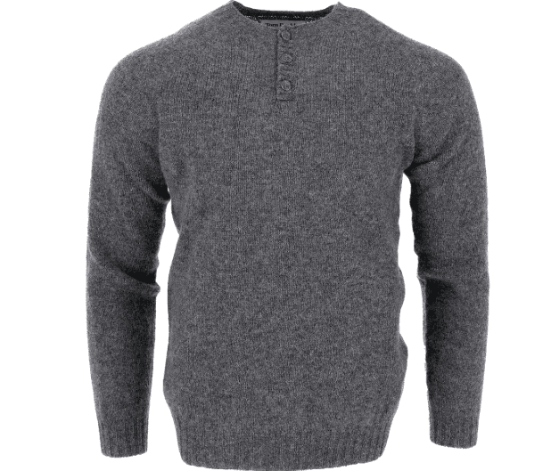 Charcoal grey sweater cutout